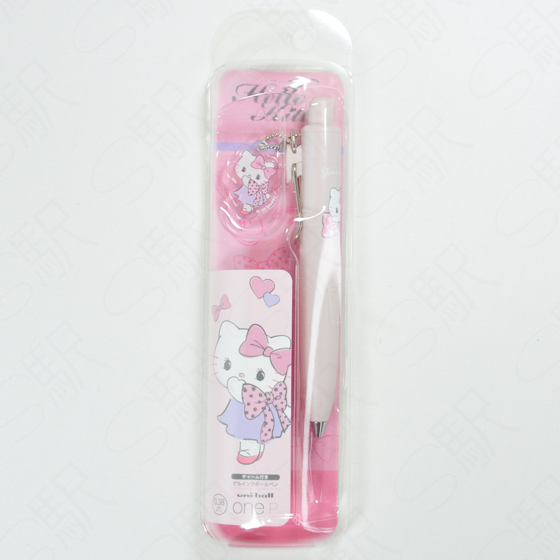 Universal Studios Japan Exclusive x Mitsubishi Pencil Uni-Ball One P with Charm [Sanrio] - Hello Kitty